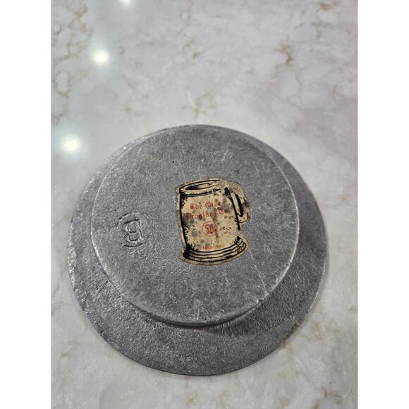 Vintage Wilton Pewter Wine Bottle Coaster - Picture 4 of 6